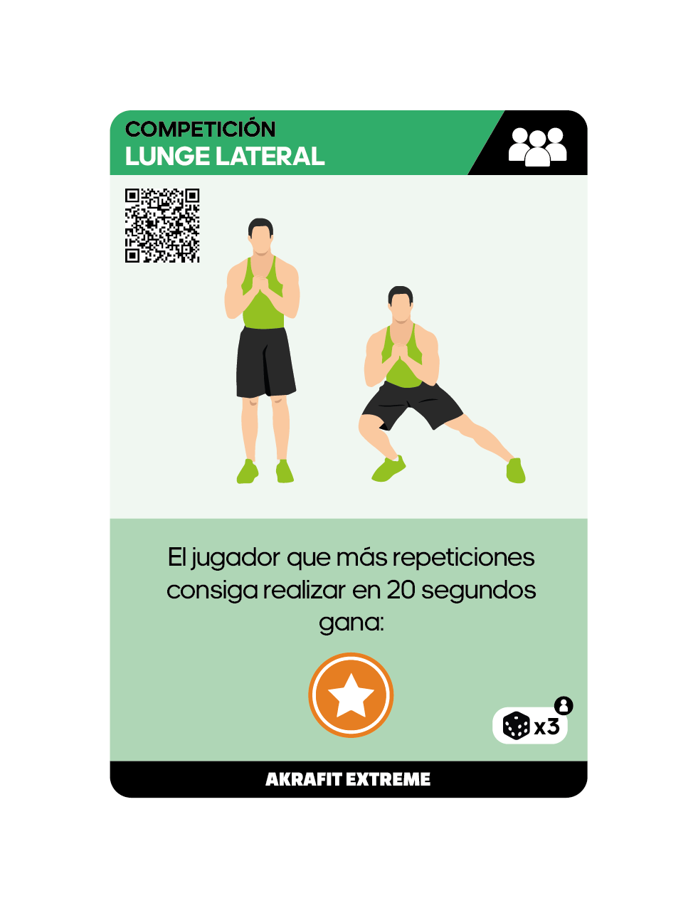 Carta Lunge lateral